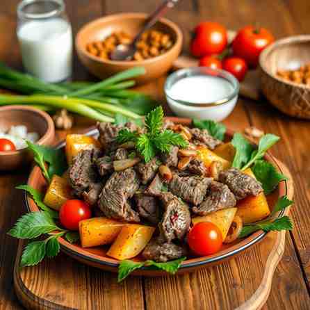 Kiribati Palusami - Easy Corned Beef Roasted Recipe